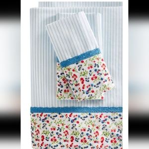 NEW Pioneer Woman King Sheet Set 100 % cotton